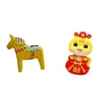 thumbnail image 1 of Adorno de caballo Dala sueco coleccionable, figura de caballo Dalecarliano, escultura animal y estatua de serpiente del año Nuevo chino 2025, adorno d, 1 of 8
