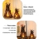 thumbnail image 4 of Naiovety Lámpara de fogata con luces LED de piedra de árbol, lámpara retro con modos 3D, lámpara de llama de carga, luz suave para en Decoración del hogar, 4 of 6