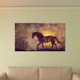 thumbnail image 2 of Resonance of Wildness and Elegance- Light Patterned Stallion Wall Art (16 "x24" Customizable) by Genie's Poems - Print Wall Art Work Home Decor, 2 of 4