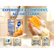 Dial Antibacterial Deodorant Bar Soap, Gold, 4 oz, 3 Bars