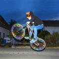 thumbnail image 2 of Guirlande Lumineuse LED Ultra Lumineuse pour Roues de Vélo - Couleurs Assorties, 2 of 6