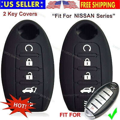 5B Silicone Case Protector Entry Fob Remote Holder for Nissan Altima Maxima Key