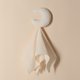 thumbnail image 5 of Baby Appease Towel Toalla pacificadora infantil para regalo de bebé (luna blanca lechosa) JShteea libre de BPA, 5 of 8