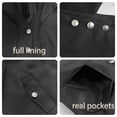 thumbnail image 4 of Chaqueta de disfraz GOLDSTITCH vintage negra para hombre, 4 of 6