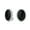 Black-Onyx, variant on Womens 7CT Oval Cabochon Gemstones 14K Gold Plated Clip-On Earrings