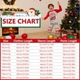thumbnail image 6 of Boys Christmas Pajamas 4 Piece Toddler Kids Sleepwear Boys Long Sleeve Pajamas Winter Nightwear Age 2-12 Years, 6 of 6