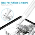 thumbnail image 1 of Embout de Remplacement Amélioré pour Apple Pencil 1st/2nd 0,72 mm, Pointe Fine Résistante, Contrôle Précis, Stylet comme des Pointes pour iPad Pro/Air/Mini Pencil - Lot de 2, 1 of 5