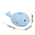 thumbnail image 3 of 2Pcs Whale Floating Cat Toy Ball - Electric Moving Soccer Ball Toy for Cats | Interactive Cat Toys for All Breeds, Fun Indoor Play for Kittens and Adult Cats, Birthday Party Gift, 3 of 8