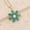 2 Models, variant on Emerald Zircon Pendant Light Luxury Necklace