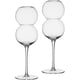 thumbnail image 2 of 2pcs Glass Cocktail Goblets Glass Drinking Cups Cold Water Glasses Restaurant Red Wine Goblets, 2 of 3