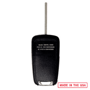 Car Keys Express GM Simple Key – 4 Button Flip Remote with Remote Start