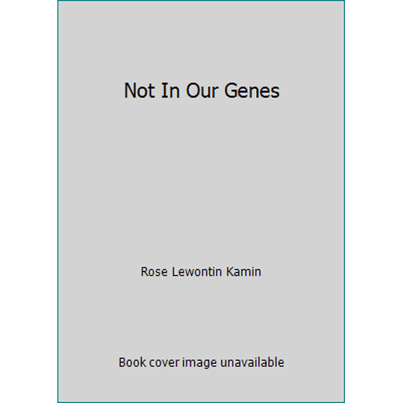 Pre-Owned Not In Our Genes (Paperback) 0140226052 9780140226058