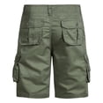 thumbnail image 5 of AnuYalue Mens Cargo Shorts Casual Lightweight Athletic Shorts Summer Outdoor Work Shorts with Multi Pockets, 5 of 6