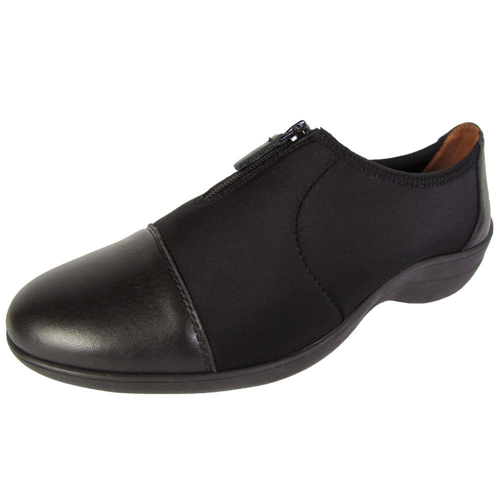 Gentle Souls Womens 'Alexis ne' Cap Toe Zip Up Sneakers Black