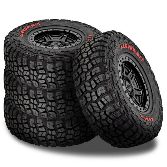 4 Kenda Klever M/T2 KR629 RRL 35x12.5x20 125Q Load F -Mud Tires-3 PLY Sidewall US629013 / 35/12.5/20 / 3512.520