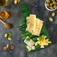 thumbnail image 5 of Nature Cutting Board, Green Forest Spring with Trees and Bushes Idyllic Rural Scenery Foliage Fresh Eco Picture, Tempered Glass Cutting and Serving Board, Wine Bottle Shape, Green, by Ambesonne, 5 of 5