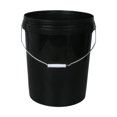thumbnail image 4 of Cubo multiusos para almacenar pintura con asa. Cubo pintura. Contenedor almacenamiento para pintura, disolventes y recubrimientos. Uso diario. 25L Negro Sin Tapa, 4 of 8