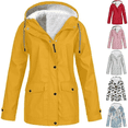 thumbnail image 2 of Aricy Womens Winter Coats Plus Size Windbreaker Fleece Lined Thick Thermal Jackets Overcoats Warm Plush Hooded Outwear with Pocekts, 2 of 5