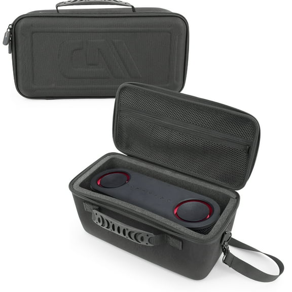 CASEMATIX Case for LG XBOOM Bounce Speaker – Hard Shell w/ Strap & Handle – Case Only