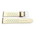 thumbnail image 2 of 20mm Genuine Leather Buffalo Grain Brown Watch Strap, 2 of 2