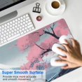 thumbnail image 2 of Japanese Mouse Mat, Pink Cherry Blossoms with Mount Fuji, Rectangle Large Non-Slip Rubber Gaming Mouse Pad with Stitched Edges, Office Mouse Pad for Women Men Kids, 31.5x11.8in, 2 of 7