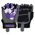 thumbnail image 3 of MRX Women's Weight Lifting Gloves Gym Training Bodybuilding Fitness Workout Glove Camo Purple M, 3 of 5