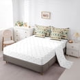 thumbnail image 5 of Homewish Rustic Western Aztec 7-Piece Twin Bedding Sets,Bohemian Style Bedding Comforter Set,Beige Cyan Brown Sheet Sets For Men Women,Breathable Home Decor Reversible, 5 of 8