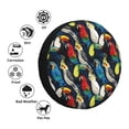 thumbnail image 4 of Naloa Parrot PVC Leather Spare Tire Wheel Cover for Car Truck SUV Camper Trailer Universal Fit many size14 inch, 4 of 6
