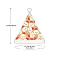 thumbnail image 3 of Honeii Cartoon Chicken Print Hat Santa Claus Hat For Xmas Party, Christmas Caps For Boys Girls Child,Christmas Beanie, 3 of 6