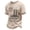 Beige, variant on 9/11 Shirt Men 911 25th Anniversary USA Flag Patriotic Crewneck Short Sleeve Memorial Tee