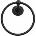 thumbnail image 2 of Rusticware 8286BLK Midtowne Black Towel Ring, 2 of 5