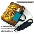 thumbnail image 3 of Zufioo Geometry Dash for Laptop Bag, Zippered Computer Shoulder Bag Messenger Bag Briefcase, Suitable for School, Work, Travel, 3 of 9