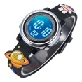 thumbnail image 2 of Reloj Led 3d Niños Alarma Impermeable Mov Original Japones Color de la correa Astronauta, 2 of 8