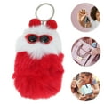 thumbnail image 3 of Unique Bargains 1 Pc Fashion Cute Caterpillar Handbag Charm Bag Accessories White Red, 3 of 5