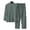 Light Green, variant on Men's Traditional Mandarin Collar Linen Outfit â Long Sleeve Tang Suit with Buttons â Relaxed Fit Casual Wear for Spring Summer â Sizes M-XXXXXL