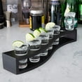 thumbnail image 2 of LEMONSODA Shot Glasses Set of 6 with Wood Layered Base - 1 oz Cool Shot Glasses, 2 of 4