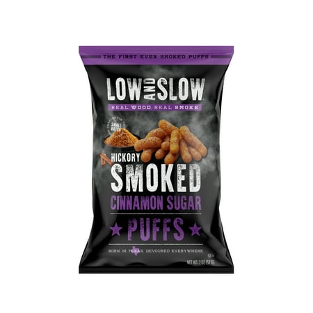 Low and Slow Hickory Smoked Cinnamon Sugar Puffs - 2oz