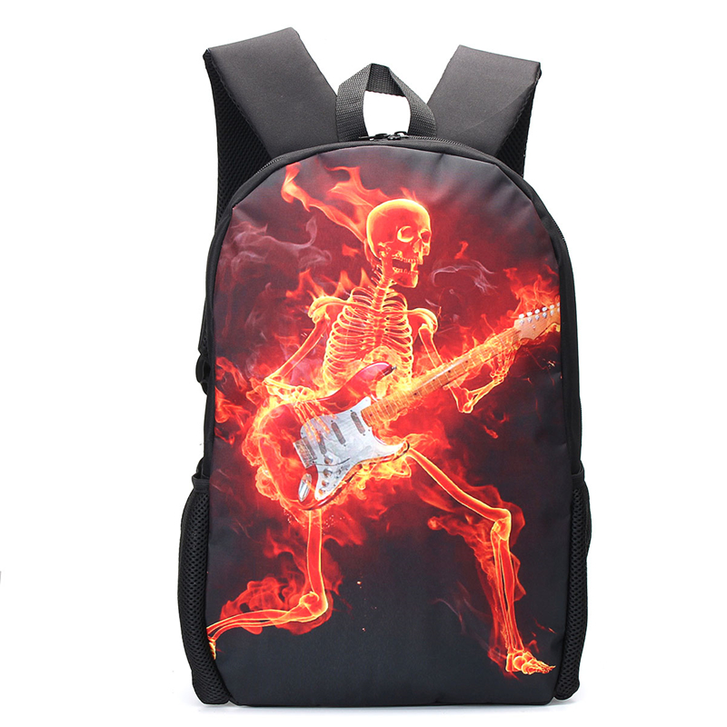 skull backpacks for school