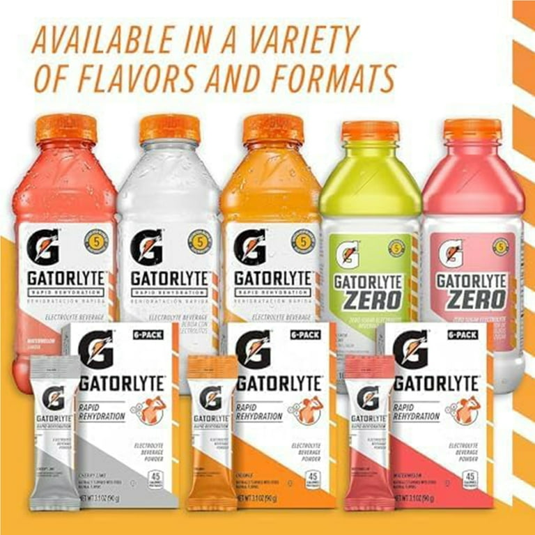 Gatorlyte Zero Electrolyte Drink Variety Pack, 20 fl oz, 12 Pack photo 2