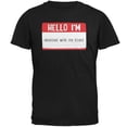 thumbnail image 1 of Halloween Hello I'm Obsessed With My Lizard Mens T Shirt, 1 of 1