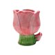 thumbnail image 4 of Vaso de agua con degradado irregular y flores pintadas a mano, portavelas, taza de cerámica, joyero de interior, 4 of 4