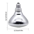 220v E27 Poultry Heating Bulb 100-250w Infrared Insulation Heating ...