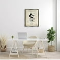 thumbnail image 2 of Stupell Industries Vintage Mouse Character Patent Graphic Art Luster Gray Floating Framed Canvas Print Wall Art, Design by Karl Hronek, 2 of 6