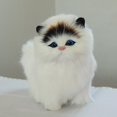 thumbnail image 4 of Plush Simulation Cat Electronic Pet Doll Imitation Animal Toy with Meow Sound Function Children‘s Cute Pet Toy Model Christmas Gift, 4 of 8