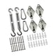 thumbnail image 3 of Kit De Accesorios Para Sombra, Juego De Accesorios Para Toldo Para Jardín, Patio, Senderismo, Hardware Sin Vela, 3 of 7