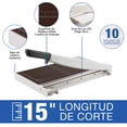 thumbnail image 4 of Guillotina Swingline 15 (38cm) Luz Led Cortar Papel Classic, 4 of 9