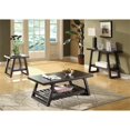 thumbnail image 3 of Coaster Watsonville Casual Table Basse avec Étagère Inférieure Cappuccino, 3 of 3