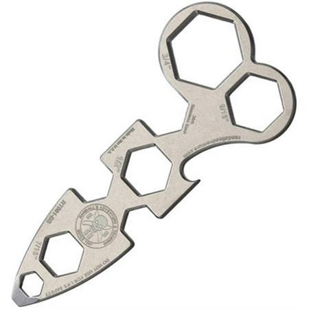 

2019 Tumbled Clamshell Stainless Steel Wrat Wrench
