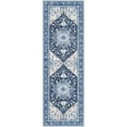 thumbnail image 6 of 2'x6' Runner Rug for Hallway Floor, Yamaziot Rug Carpet Runner with Rubber Backing, Washable Non Slip Vintage Mat for Bedroom, Laundry, 6 of 9