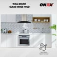 thumbnail image 4 of ONEX® OGF336 Hotte de Cuisinière Murale à Conduit de 36” en Acier Inoxydable, 4 of 7